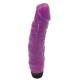 Vibrating Dildo Jelly Vibrator Violet 19 x 4.6 cm